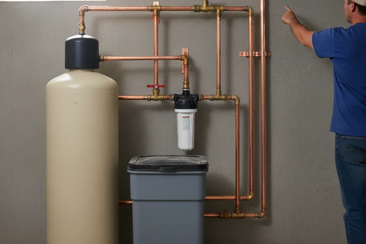 Whole-house water treatment system installed in Grimsley